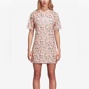 Adidas Pink Floral Dress